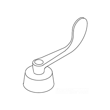 Kohler Handle Sa, 4 Blade Hot 41127-H-CP